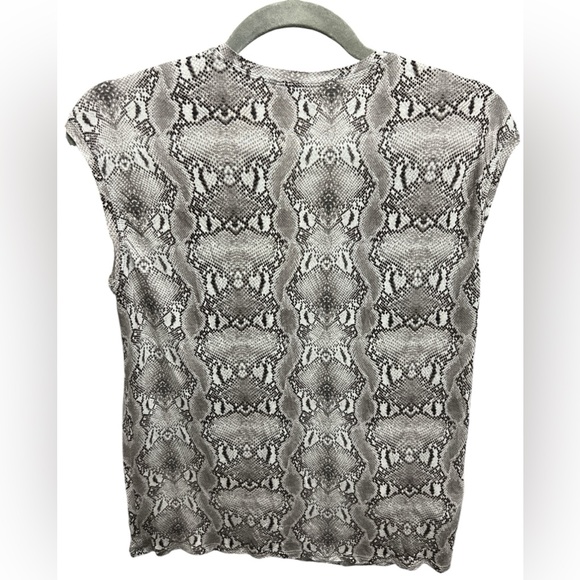 BCBGMAXAZRIA Snake Pattern sleeveless Top - Picture 2 of 3